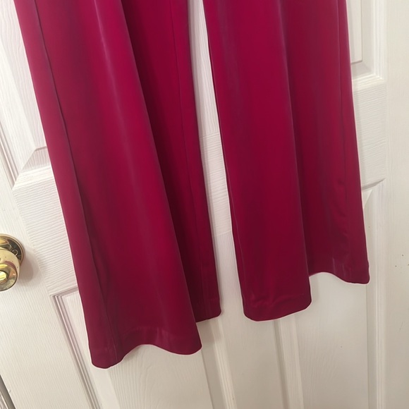 NWT Karina Grimaldi Vanna Hot Pink Pants. XS - Picture 3 of 8